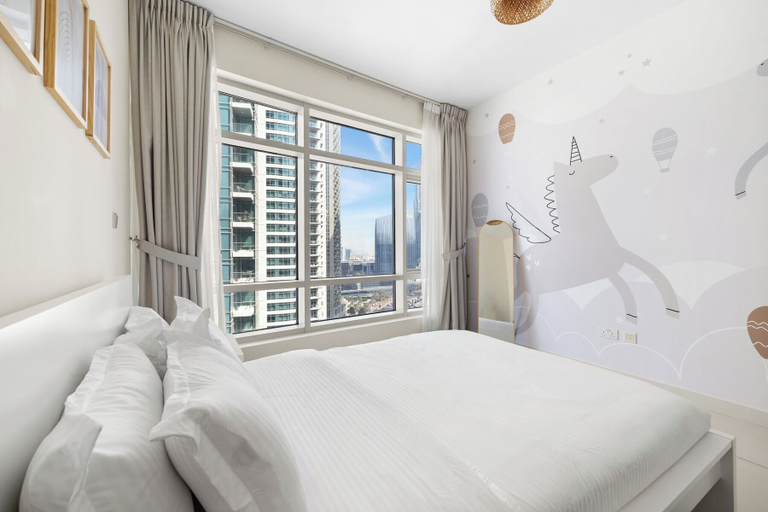 Bedroom 4, 2BR Partial Burj Khalifa View, Dubai