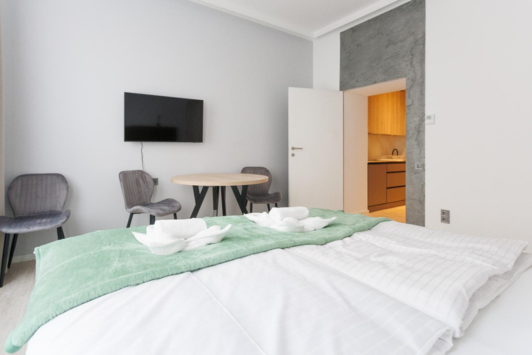 Bedroom 2, Apartment house in Vienna, Wien