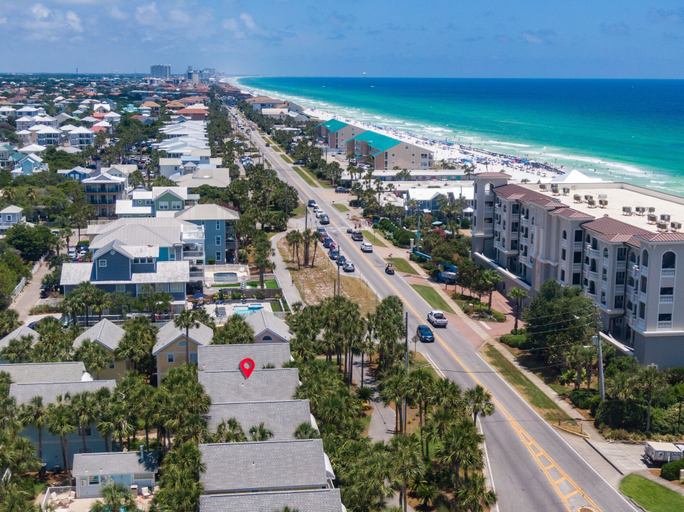 Aerial view 5, Nantucket Cottage 06b 1 Bedroom Condo, Okaloosa