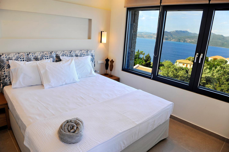 Bedroom 3, Stone Crafted Luxury Villas, Ionian Islands