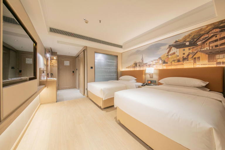 Bedroom 2, Vienna Hotel Hubei Jinzhou Changjiang University, Jingzhou