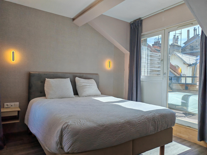 Bedroom 3, Hotellerie du Cheval Noir, Loire