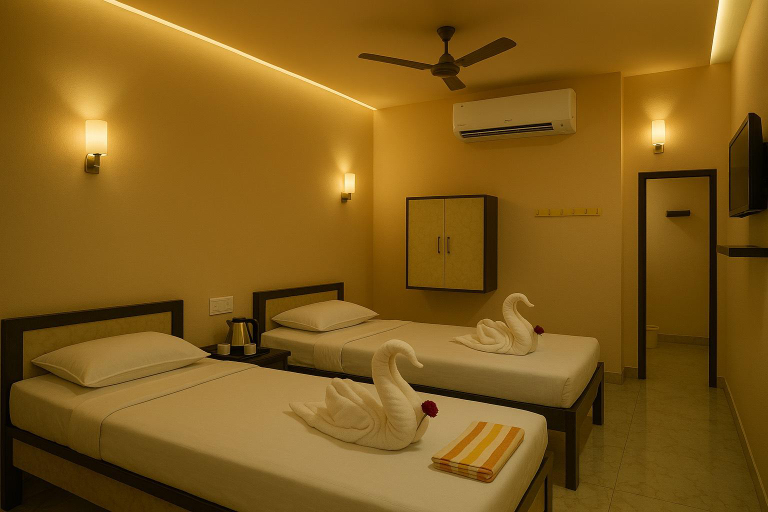 Bedroom 3, Sivamurugan residency, Namakkal