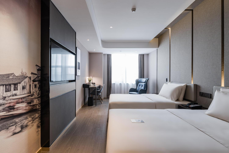 Bedroom 2, Atour Hotel Suzhou Industrial Park Dongsha Lake, Suzhou