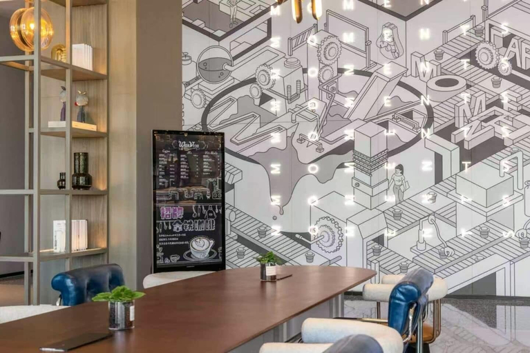Lobby sitting area, Wanda Moments Luoyang, Luoyang