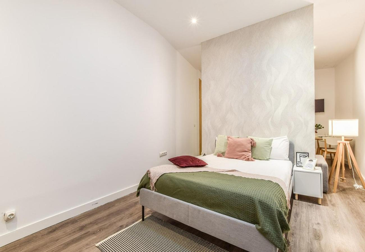 Bedroom 2, Room Gran Via Apartments, Madrid