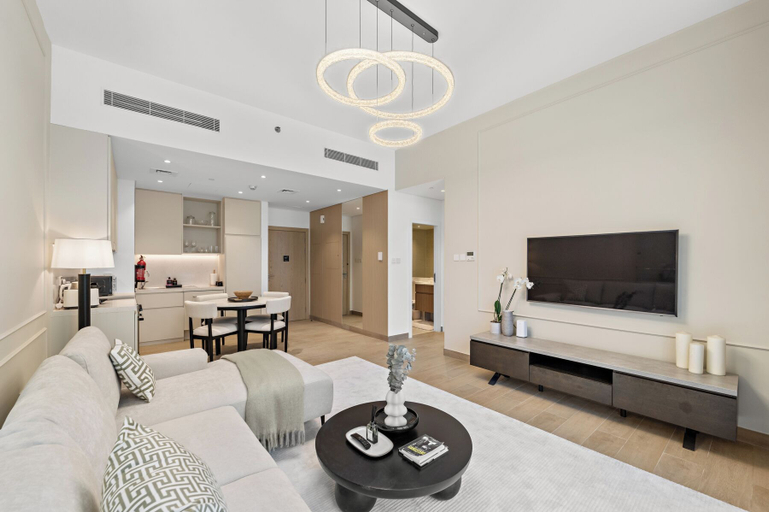 Living area 2, 1BR La Sirene Waterfront Escape, Dubai