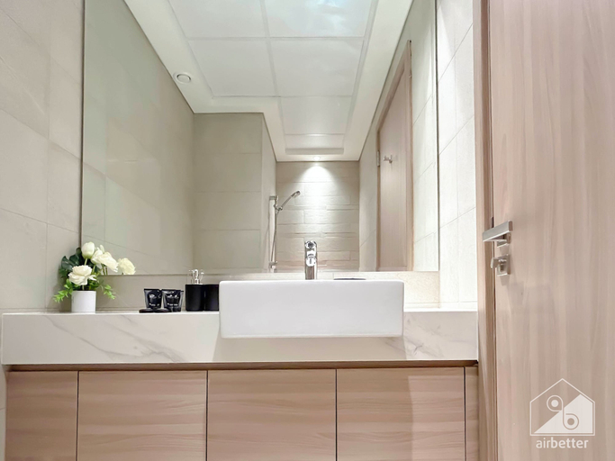 Bathroom 4, Elegant Studio With Balcony on the Riviera Dubai, Dubai