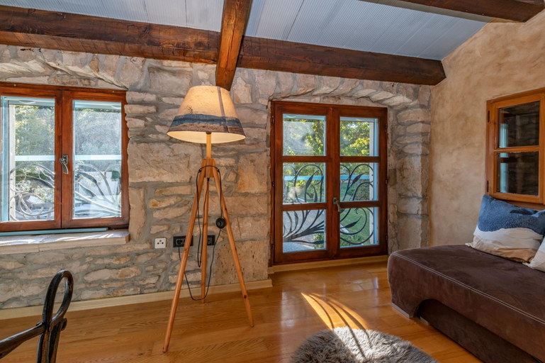 Bedroom, Villa Viktor, a wonderful rustic villa close to the beach, Labin