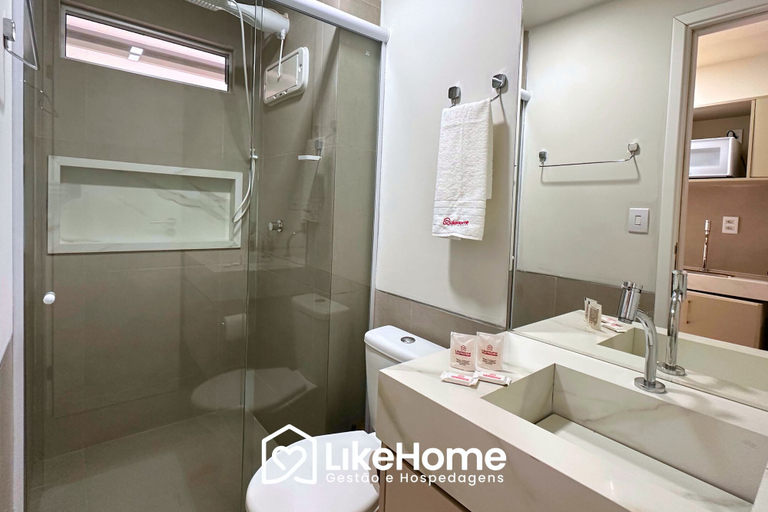 Bathroom 2, Vivendas do Mar - LikeHome Hospedagens, João Pessoa