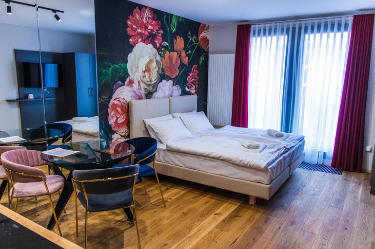 Bedroom 2, Aparthotel Inspire Miodova Residence, Kraków City