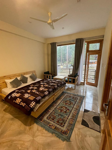 View from room, Hotel Kesri paradise, Kullu