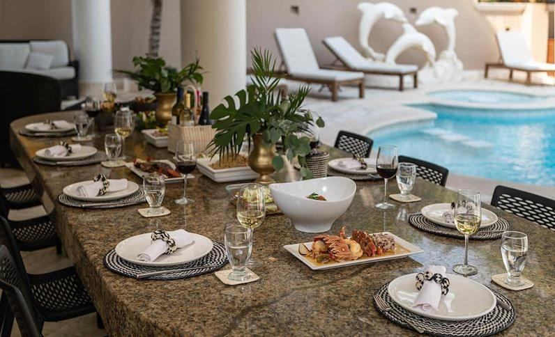 Food & Drinks 4, Beachfront Soliman Bay Villa 42, Cozumel