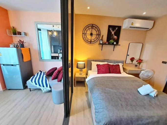 Bedroom 2, Downtown Chic Condo High Floor& Seaview #EN58028, Pattaya