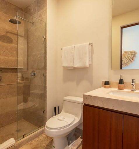 Bathroom 4, NHOA 312C Lux 1BR Condo in Aldea Zama, Cozumel