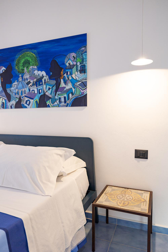 Bedroom 3, Aura Maris beach residence Mazzaforno, Palermo