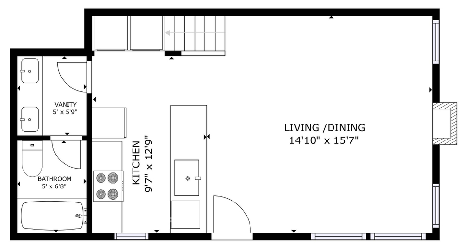 Bedroom, Tamarack Townhome #15, Pitkin