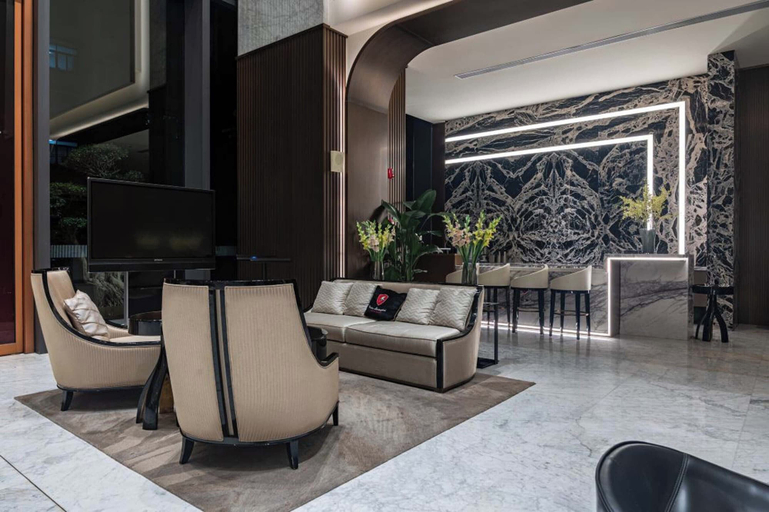 Lobby 2, Yashan Tianlai S High-Rise Hotel, Chengdu