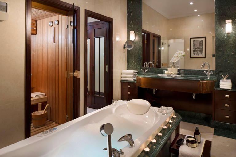 Bathroom 4, Hotel Esplanade Zagreb, Zagreb