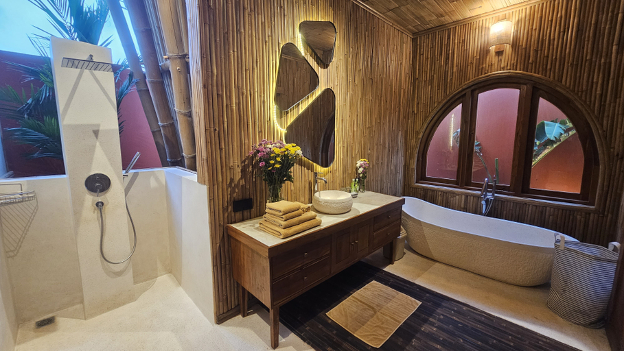 Bathroom 5, Bamboo Estate Legian, Badung