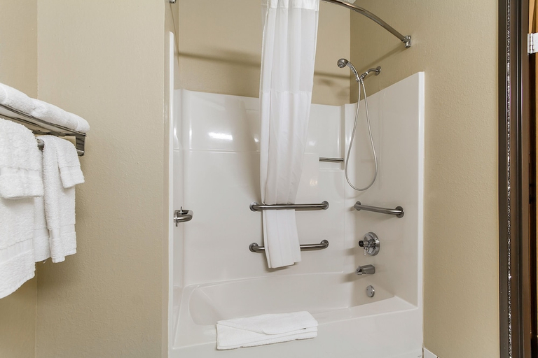 Bathroom 5, Quality Inn & Suites Eau Claire University Area, Eau Claire
