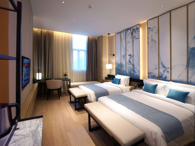 Bedroom 2, Yunhe Yebo Hotel(Shanghai International Tourism Resort Store), Shanghai