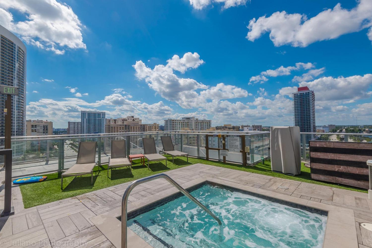 Sport & Beauty 2, Ocean view 1 bed on 19th floor Miami, Broward