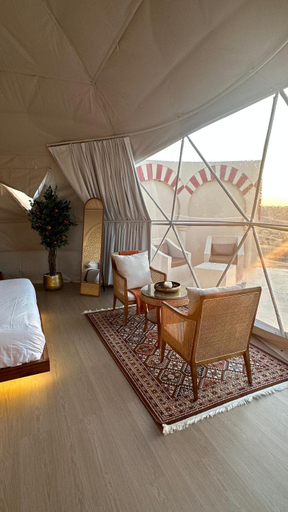 Bedroom 2, Bubbles Domes Private Cmp, Biddiya