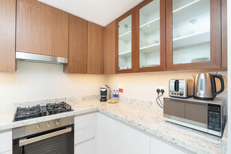 Private kitchen 3, PVH - Vibrant 1BR - BLVD Heights, Dubai