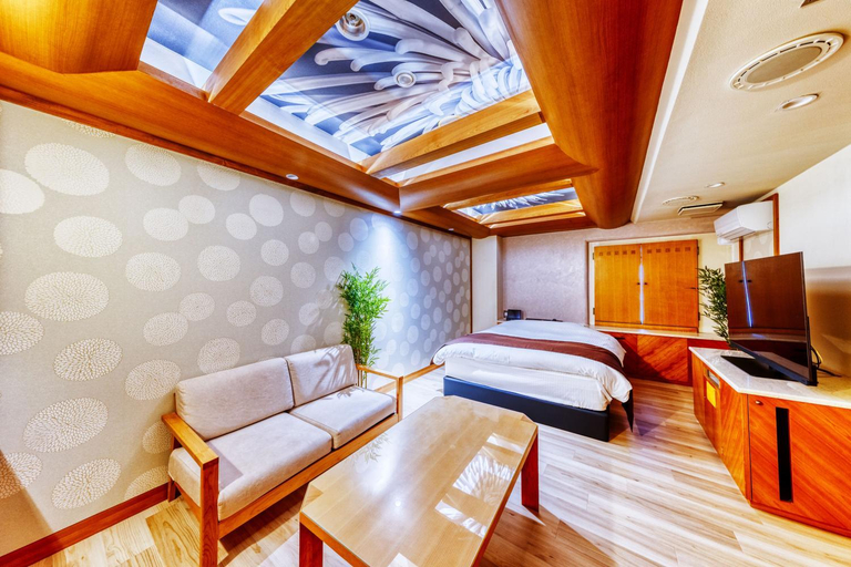 Bedroom 2, Hotel Lotus Mito-Adult Only, Mito