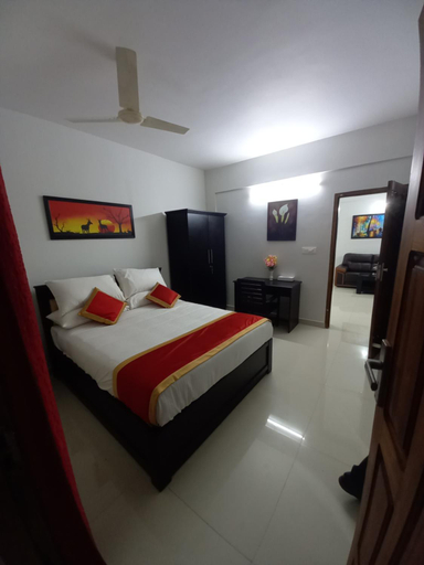 Bedroom 2, East West Beach Resorts , Thiruvananthapuram