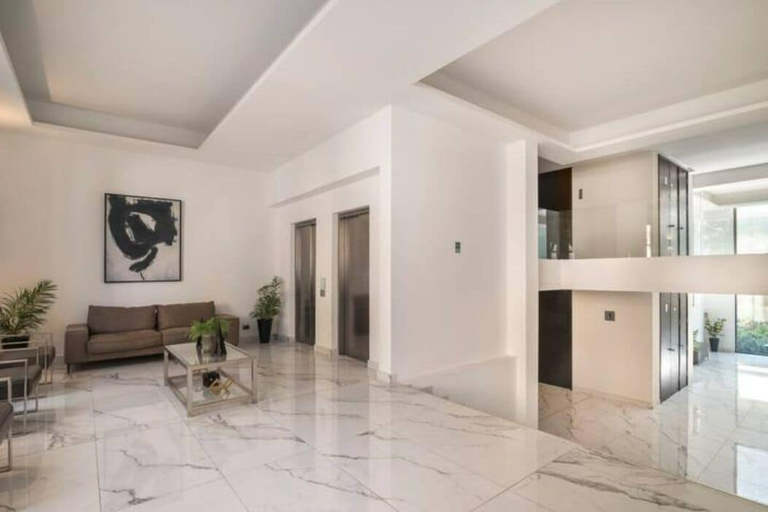 Living area, depto de Lore, Santiago