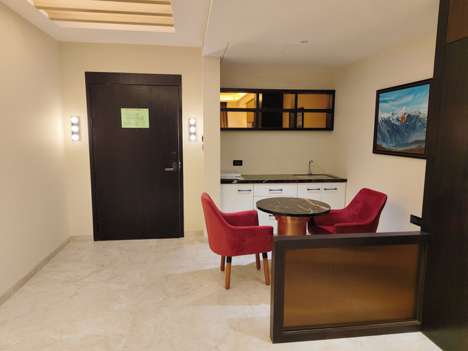Living area 3, The Fern Residency Solapur, Series by Marriott, Solapur