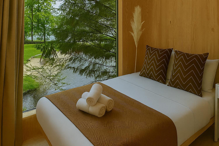 Bedroom 2, Herbals Glamping Mielno - domki nad jeziorem i morzem, Koszalin