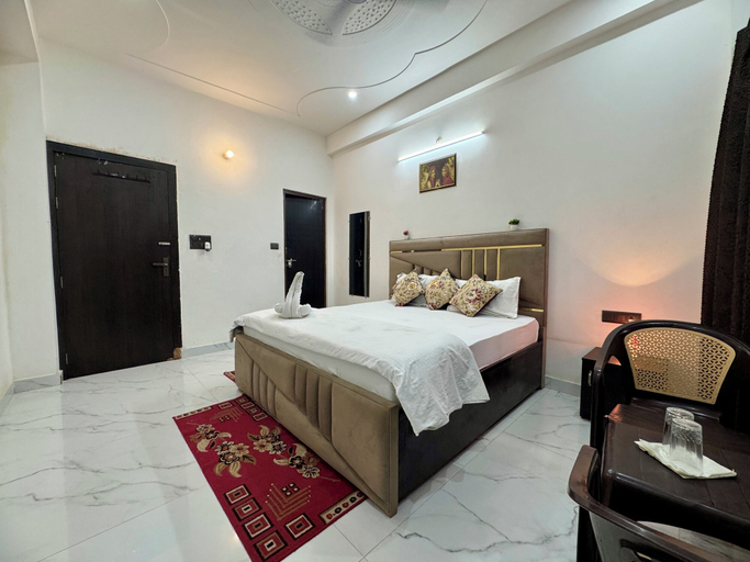 Bedroom 2, Hotel Bhavna Bhawan 800 m from Prem Mandir, Mathura