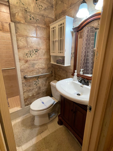 Bathroom 3, Mountain Aire Cottages & Inn, Rabun