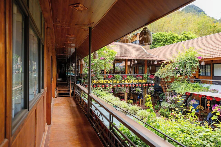 Balcony, Home Stay Mai Châu Moment, Mai Châu
