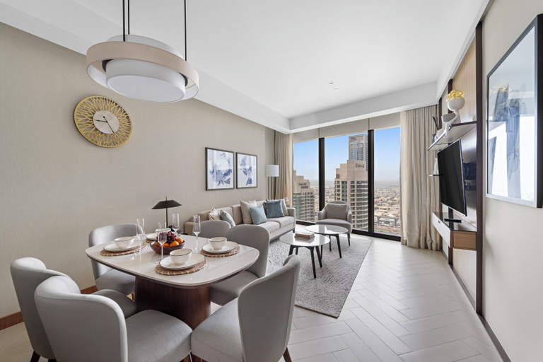 In-room dining 3, 2BR Pool with Burj Khalifa View, Dubai