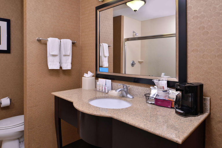 Bathroom 4, Hampton Inn & Suites Woodward, Woodward
