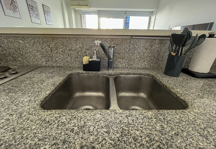 Private kitchen 4, RentUp - Dpto con balcón y piscina, Distrito Federal