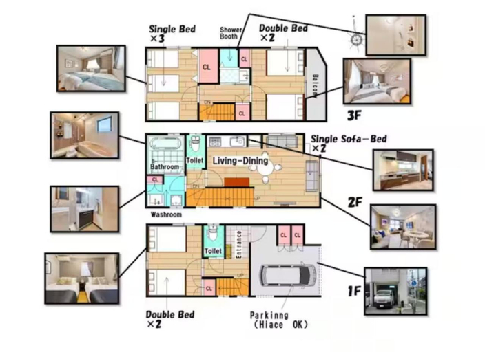4, THE LEAVES- MON RESORT- - Vacation STAY 16941, Osaka