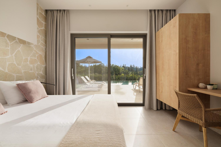 Bedroom 3, My Mediterranean Luxury Villas,Corfu, Ionian Islands