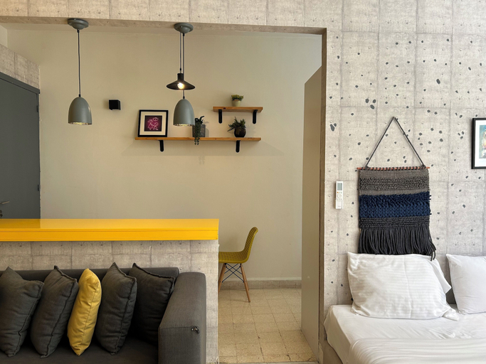Living area 2, Ideal Studio in Mar Mikhael, Beirut