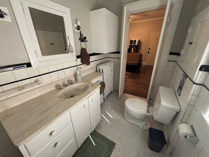Bathroom 2, Cozy Bears Bunker's & Carpe Diem Spa, Shelby
