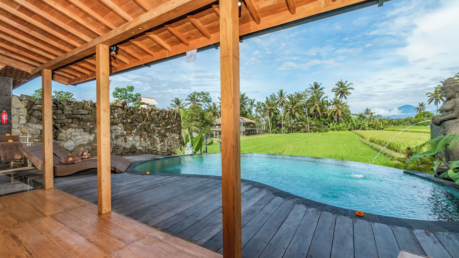 Terrace/patio 5, Aix di Sawah Ubud, Gianyar