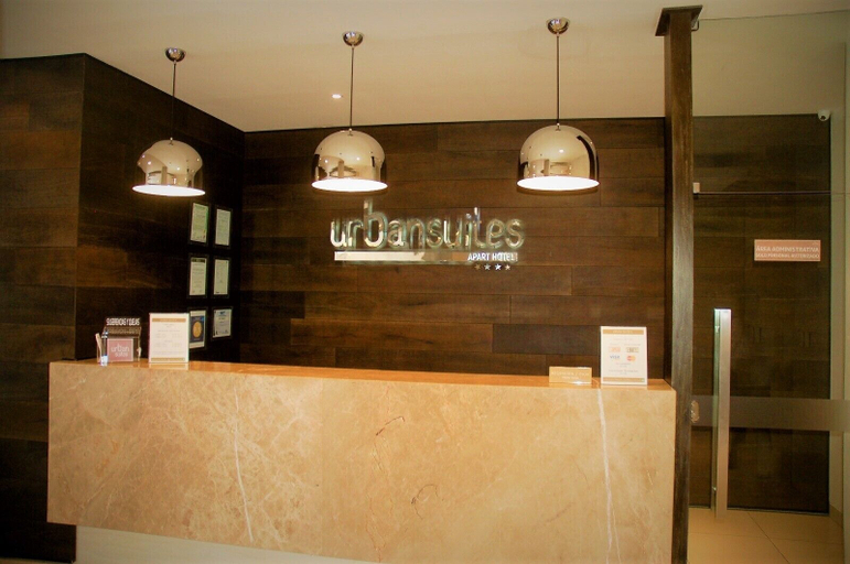 Reception, Urban Suites, Andrés Ibáñez