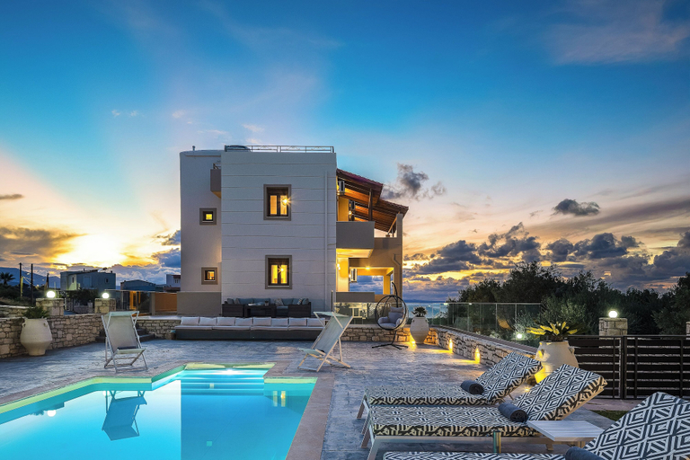Exterior & Views 2, Villa Aris: A Serene Experience, 3BRs, Pool & Bbq, Crete