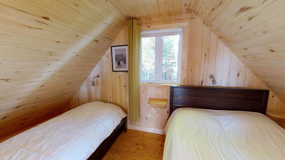 Bedroom 2, Chalets du bout du monde, La Côte-de-Gaspé
