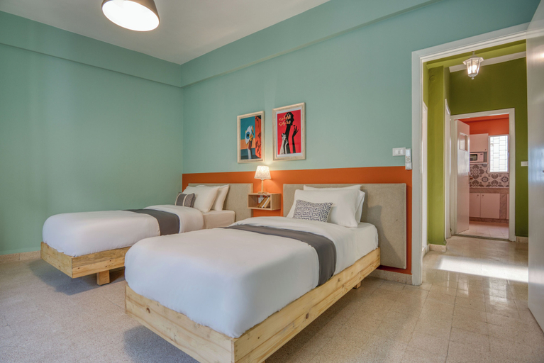 Room 2, Dalida's 2-BR Apt in Mar Mikhael, Beirut