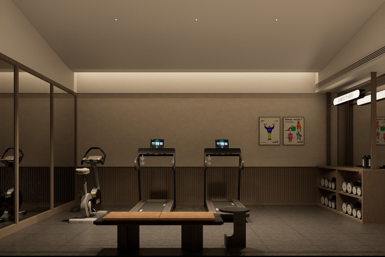 Gym 2, K·SPACE Hotel - Guangzhou Beijing Road Dafo Ancient Temple Branch, Guangzhou